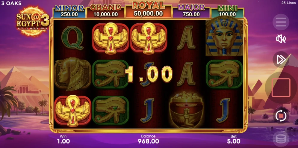 Sun of Egypt 3 Slot