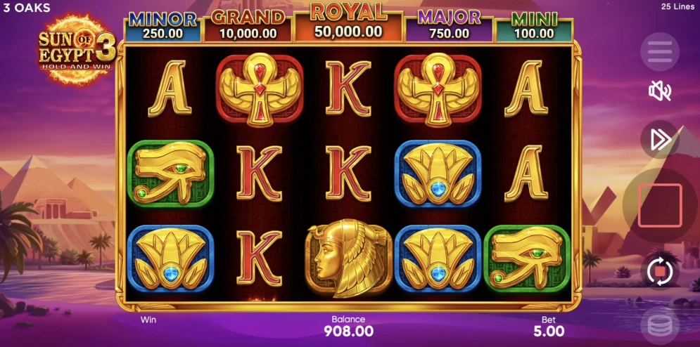 Sun of Egypt 3 Slot