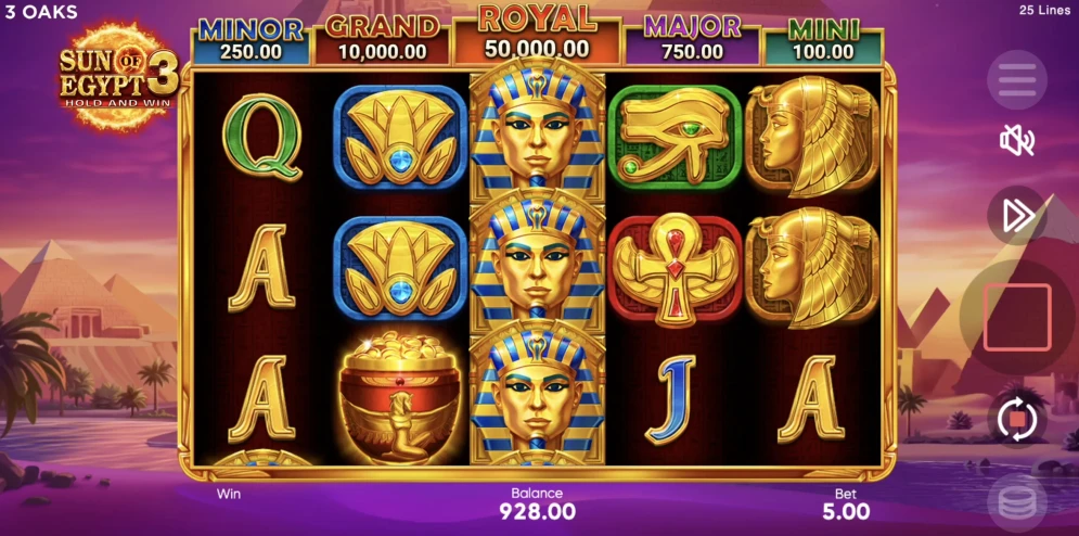Sun of Egypt 3 Slot
